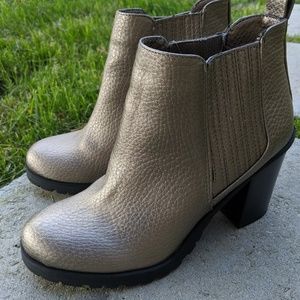 Metallic Boots